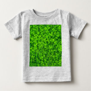 Camiseta De Bebé Shamrock Clovers Green Irish Symbol Irlanda