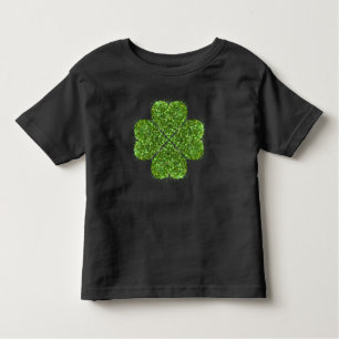 Camiseta De Bebé Shamrock de St. Patty trébol espumoso verde
