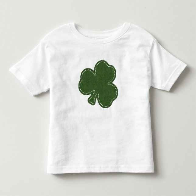 Camiseta De Bebé Shamrock irlandés del Día de San Patricio (Anverso)