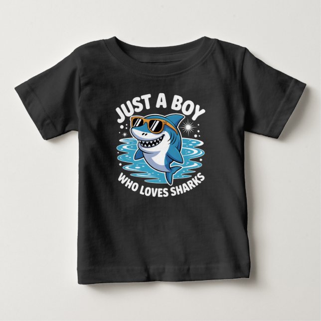 Camiseta De Bebé Shark Funny Quote  (Anverso)