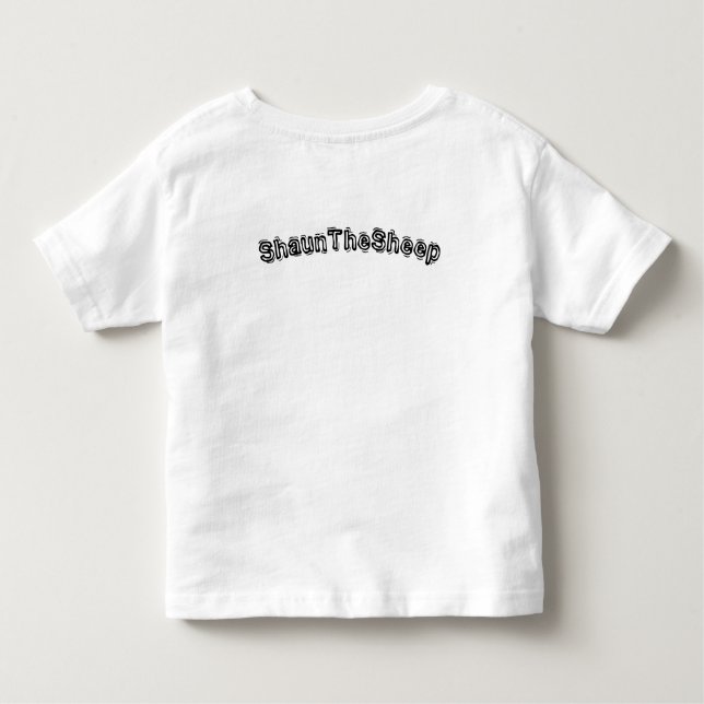 Camiseta De Bebé ShaunTheSheep  (Reverso)