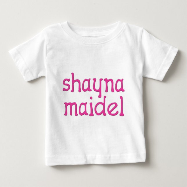 Camiseta De Bebé Shayna Maidel (Anverso)