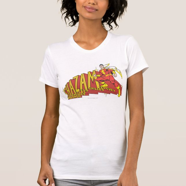 Camiseta De Bebé Shazam Acronym (Anverso)