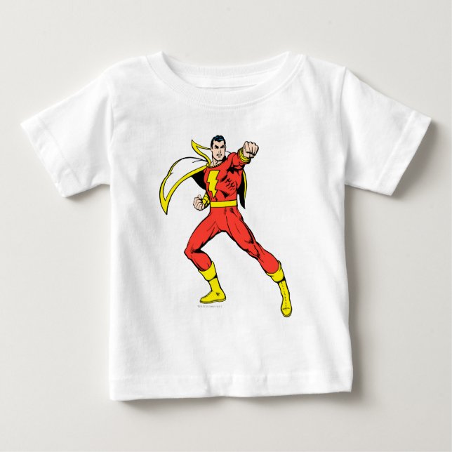 Camiseta De Bebé Shazam está listo para luchar (Anverso)