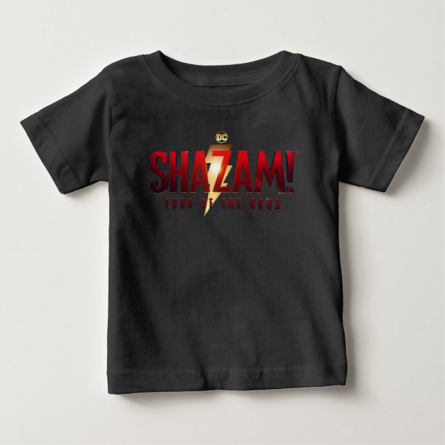 Camiseta De Bebé ¡SHAZAM! Furia de los dioses | Logo de Furia de lo (Anverso)