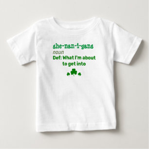 Camiseta De Bebé she-nan-i-gan Saint Patrick's