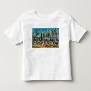 Camiseta De Bebé Sheboygan, Wisconsin (indios # 2)