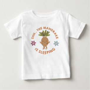 Camiseta De Bebé Shh.. La Mandrágora Está Durmiendo