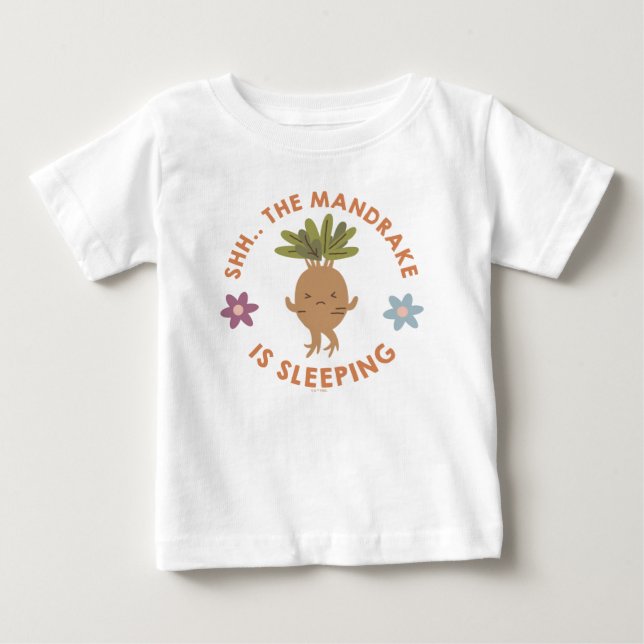 Camiseta De Bebé Shh.. La Mandrágora Está Durmiendo (Anverso)