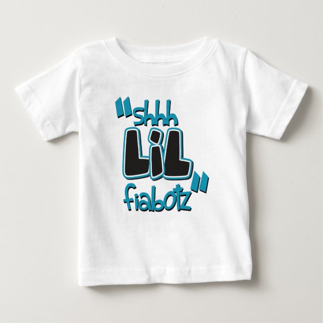 Camiseta De Bebé Shhh LIL Fiabotz (Anverso)