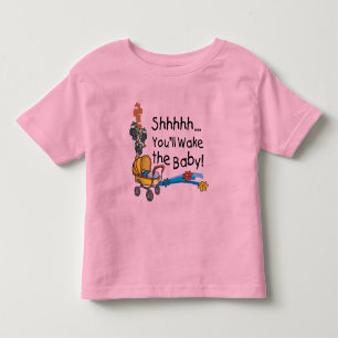 Camiseta De Bebé Shhh Wake the Baby