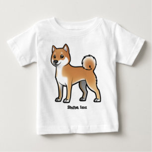 Camiseta De Bebé shiba inu