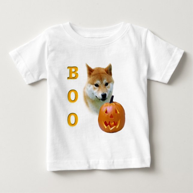 Camiseta De Bebé Shiba Inu Boo (Anverso)