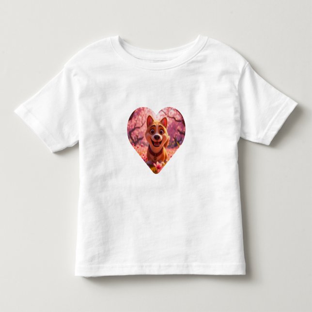 Camiseta De Bebé Shiba Inu increíblemente fotogénica (Anverso)