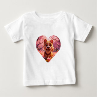 Camiseta De Bebé Shiba Inu increíblemente fotogénica