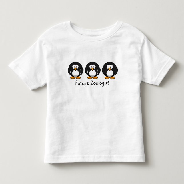 Camiseta De Bebé Shirt zoólogo futuro (Anverso)
