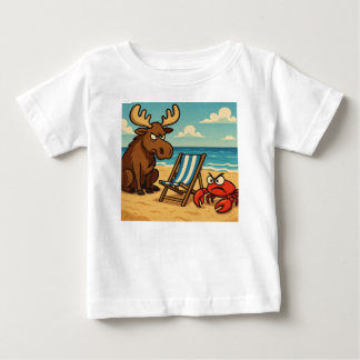 Camiseta De Bebé Shoreline Showdown – ¿Quién se queda con la silla?