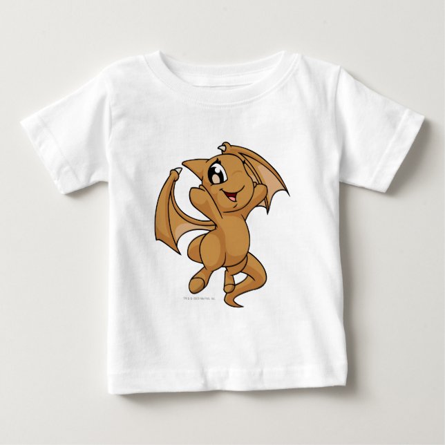 Camiseta De Bebé Shoyru Brown (Anverso)