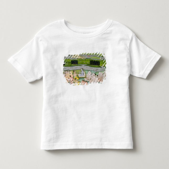 Camiseta De Bebé Shri Sukdevji predicando a un concurso de Sadhus, (Anverso)