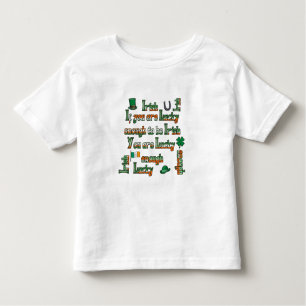 Camiseta De Bebé Si tienes la suerte de ser irlandés