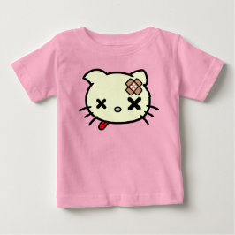 Camiseta De Bebé Sick Kitty
