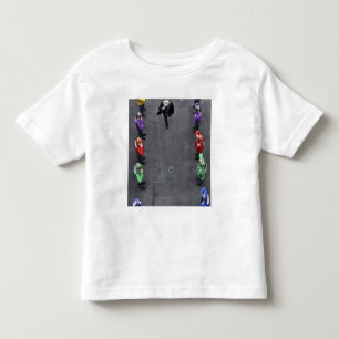 Camiseta De Bebé Sideboys del arco iris de la marina de guerra de
