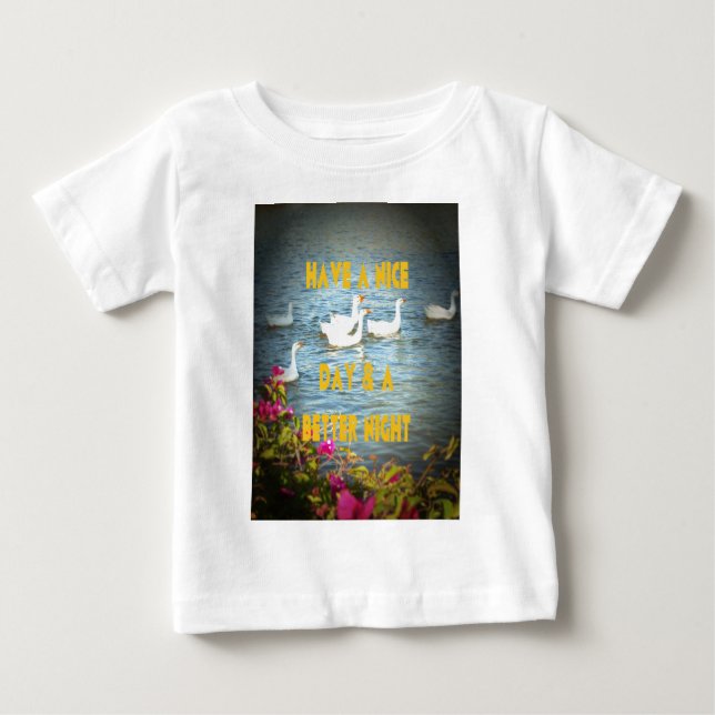 Camiseta De Bebé Siempre dejamos satisfechos a nuestros clientes. (Anverso)