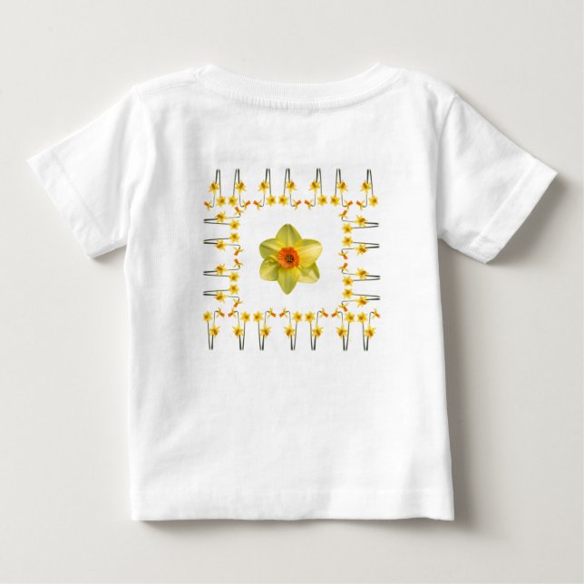 Camiseta De Bebé Siempre primavera (Reverso)