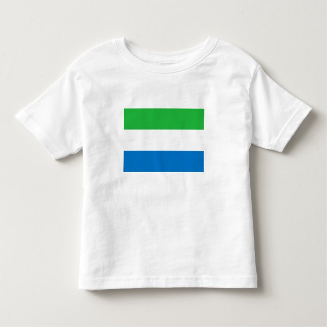 Camiseta De Bebé Sierra Leone Flag (Anverso)