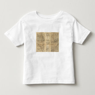 Camiseta De Bebé Siete mapas de New York Herald