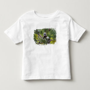 Camiseta De Bebé Sifaka de Coquerel en el bosque