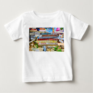 Camiseta De Bebé Signo de distancia