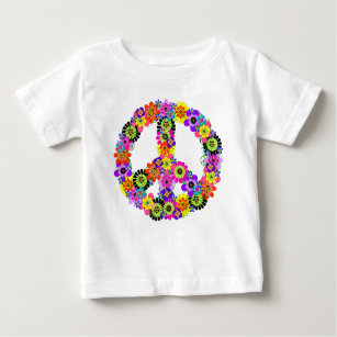 Camiseta De Bebé signo de la paz