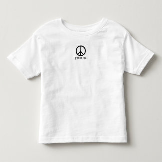 Camiseta De Bebé signo de la paz, paz adentro
