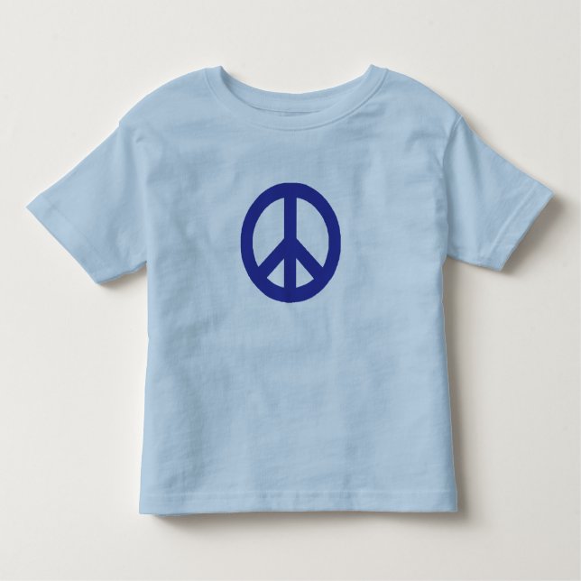 Camiseta De Bebé Signo de paz (Anverso)