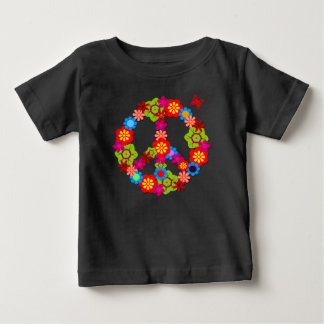 Camiseta De Bebé Signo de paz bebé orgánico