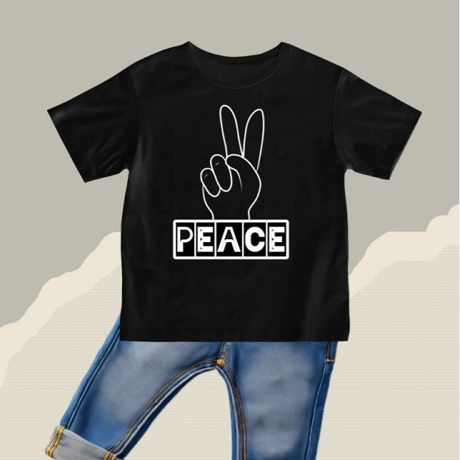 Camiseta De Bebé Signo pacífico (Subido por el creador)