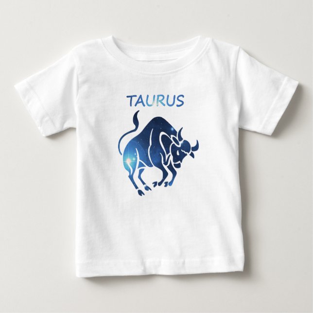 Camiseta De Bebé Signo zodiaco Taurus Baby T-Shirt (Anverso)