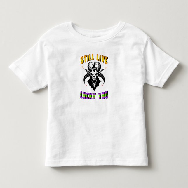 Camiseta De Bebé Sigue viviendo con suerte (Anverso)