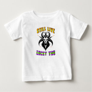 Camiseta De Bebé Sigue viviendo con suerte