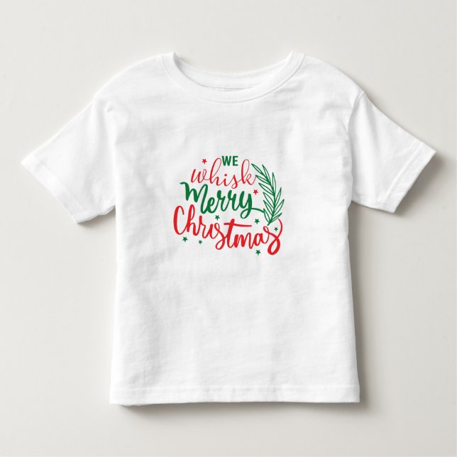 Camiseta De Bebé Silbamos Feliz Navidad (Anverso)