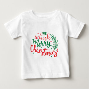 Camiseta De Bebé Silbamos Feliz Navidad