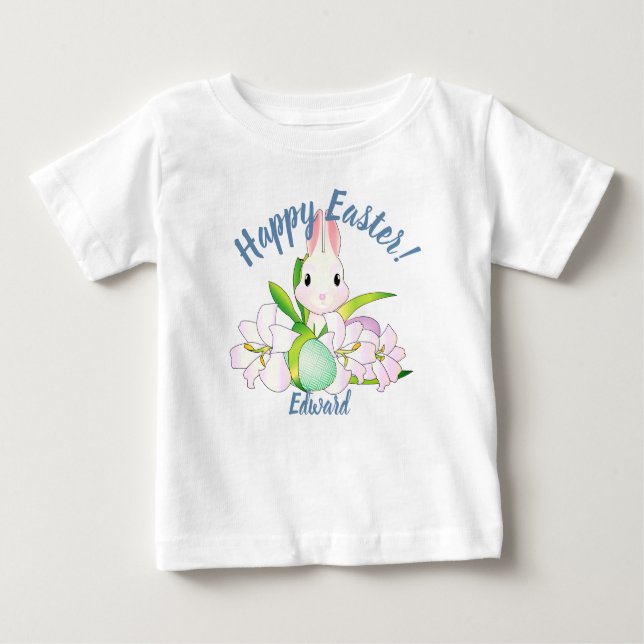 Camiseta De Bebé Silencio de Pascua y Dulces (Anverso)