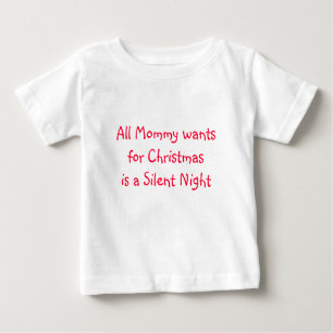 Camiseta De Bebé Silent Night
