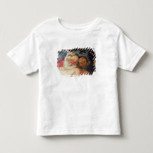 Camiseta De Bebé Silenus borracho apoyado por los sátiros, c.1620