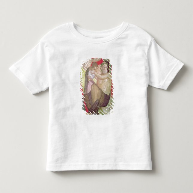 Camiseta De Bebé Silenus y el sátiro joven, pared del este (Anverso)