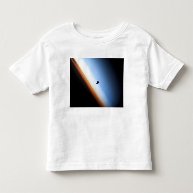 Camiseta De Bebé Silhouette de la lanzadera espacial Endeavor (Anverso)