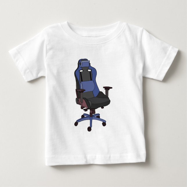 Camiseta De Bebé Silla de juegos (Anverso)