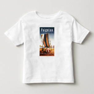 Camiseta De Bebé Silla de playa de los ferrocarriles y poster