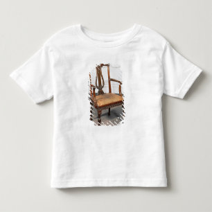 Camiseta De Bebé Silla tallada del lyre-detrás, suministrada cerca